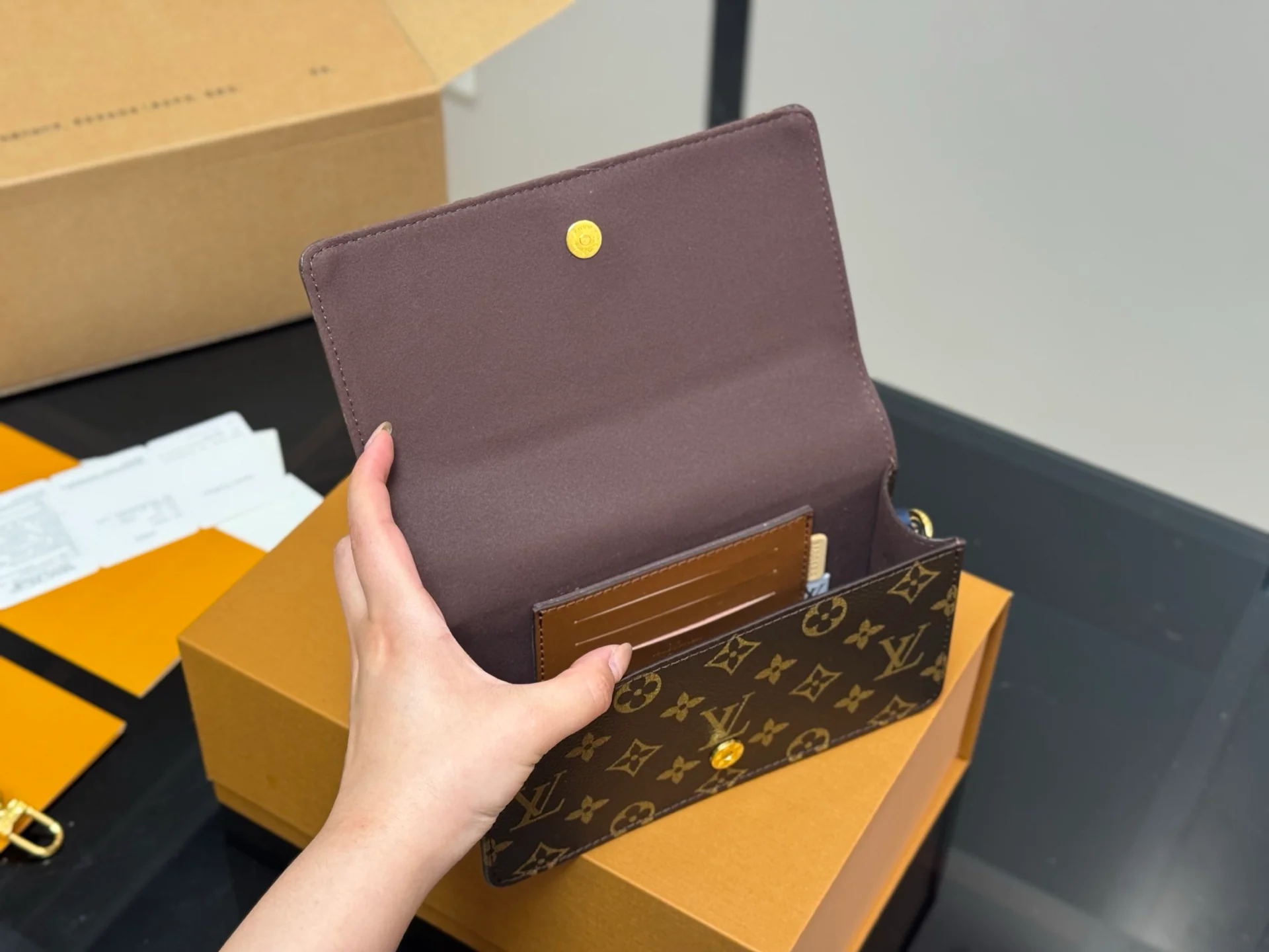 Louis Vuitton Satchel Wallet