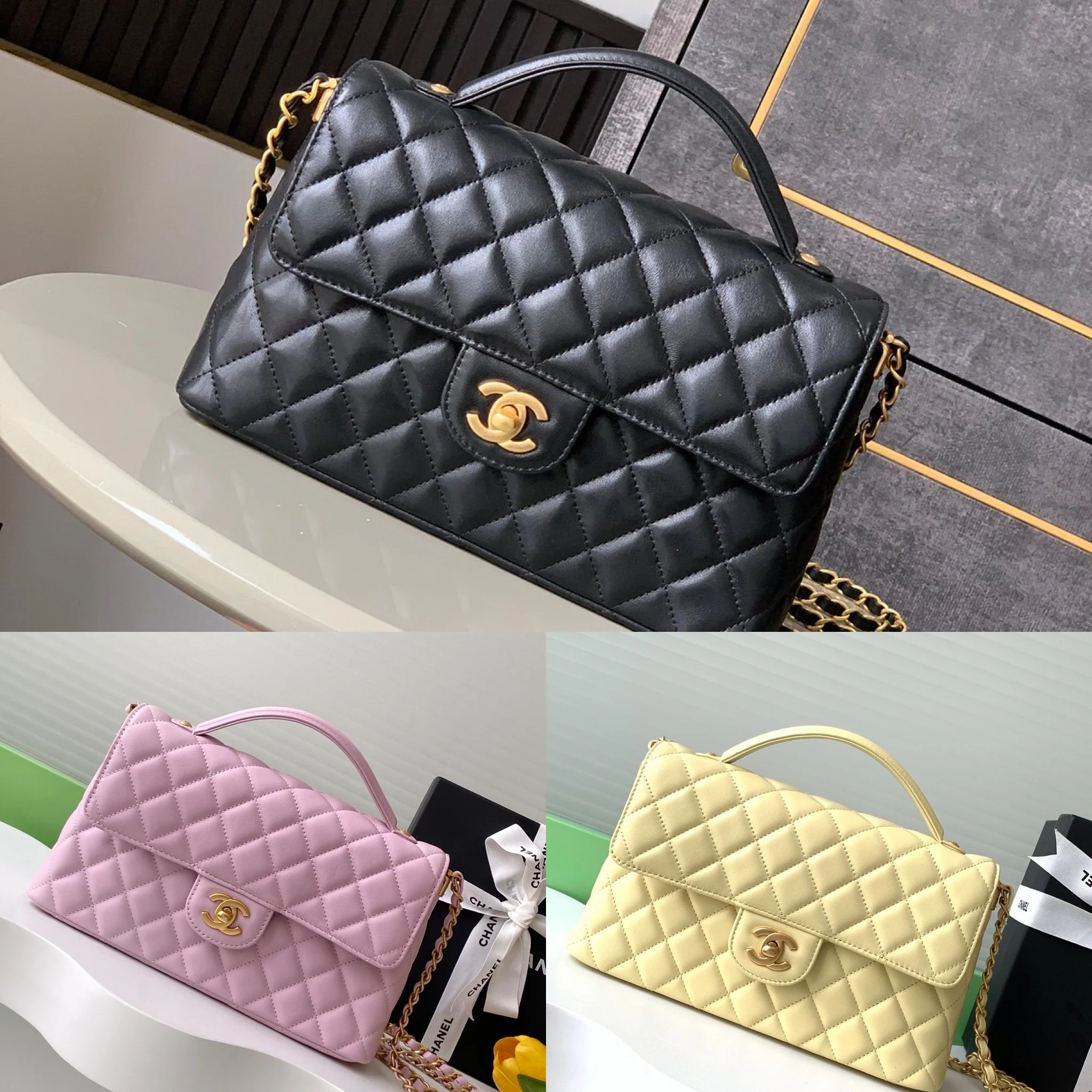 25 Flap Bag – Premium Real Leather Crossbody