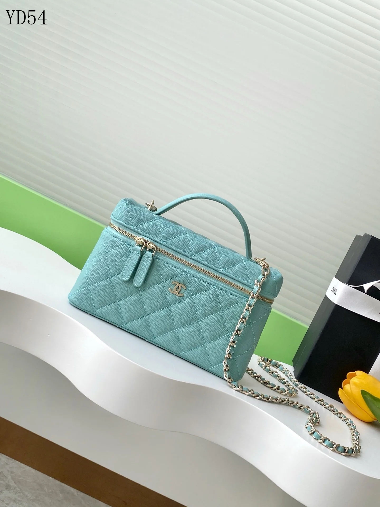 Trendy Vanity Real Leather Bag