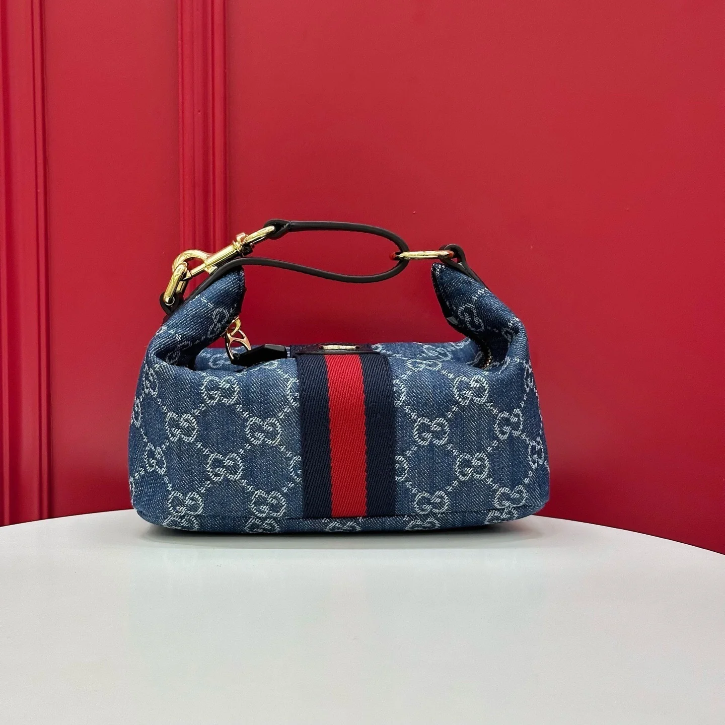 Ophidia Mini Vanity - Real Leather & Coated Canvas