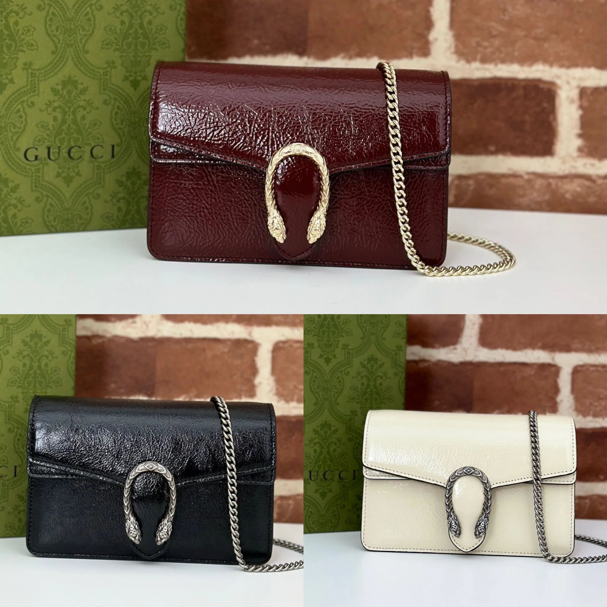 Dionysus Mini Leather Crossbody Bag