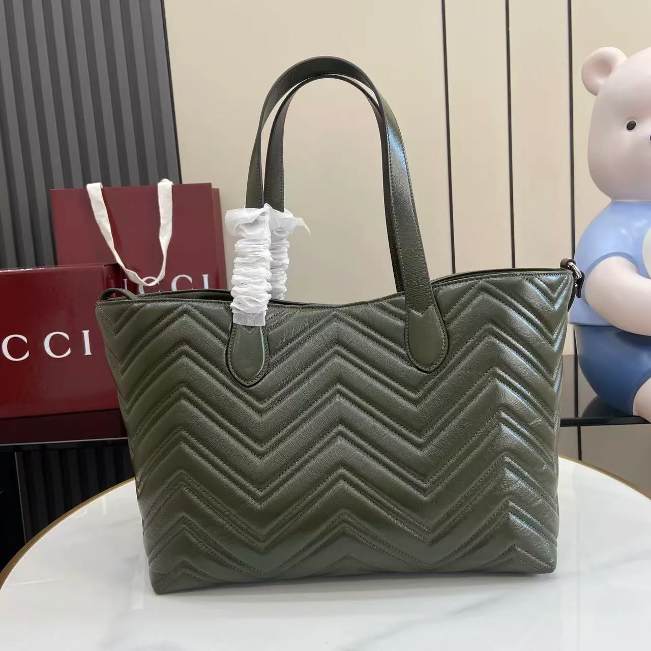 GG Tote – Genuine Leather, 30cm x 23cm x 8cm