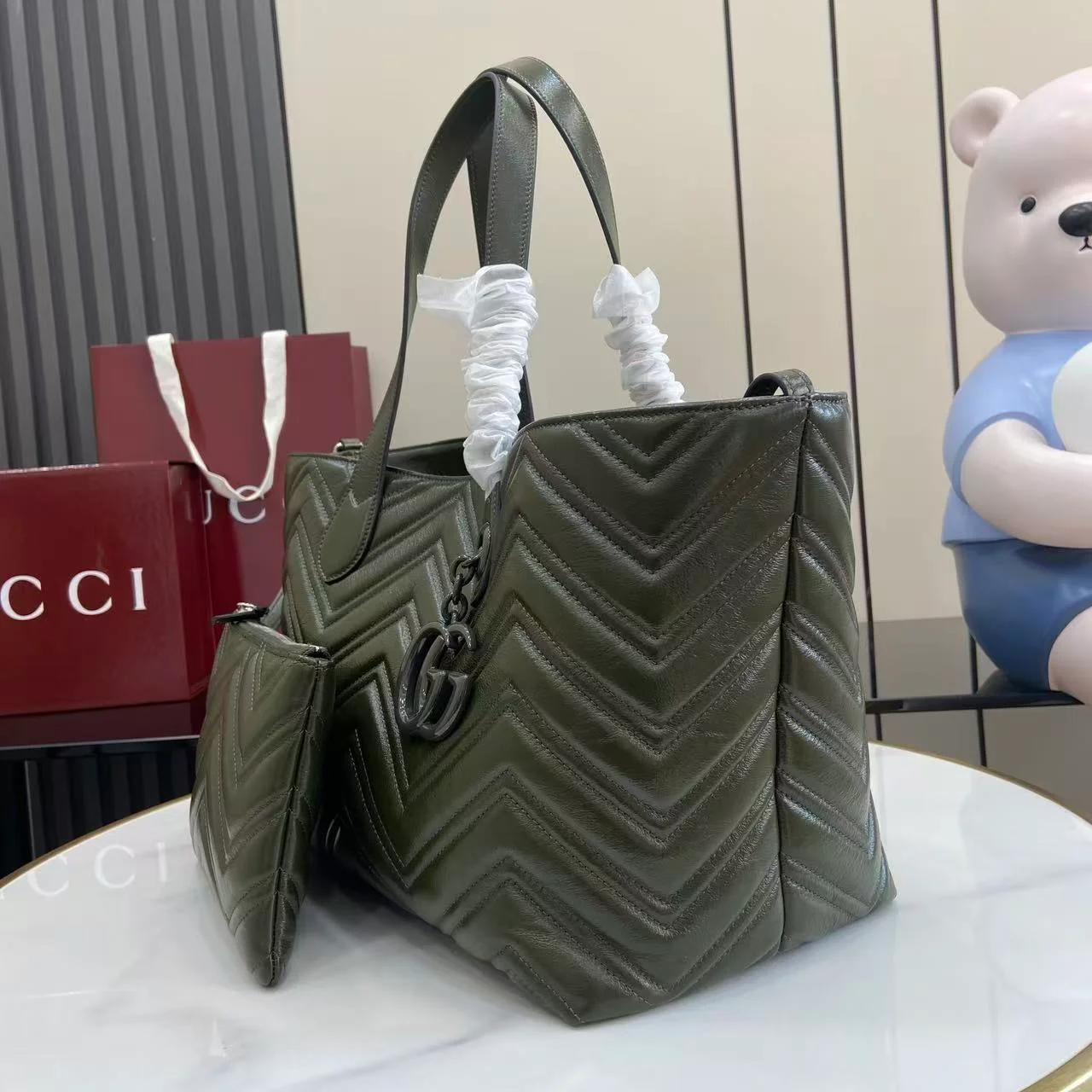 GG Tote – Genuine Leather, 30cm x 23cm x 8cm