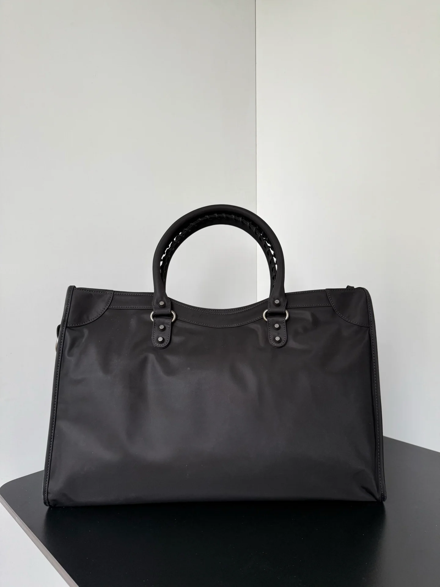 Moto Large City Bag – Real Lambskin Leather, 46cm x 29cm x 16cm