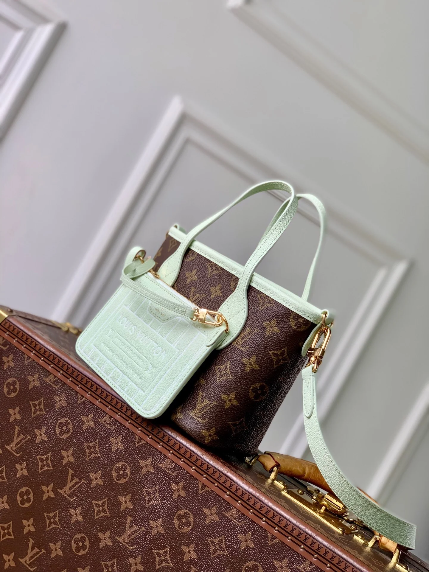 Neverfull Inside Out BB - Real Leather Crossbody Bag