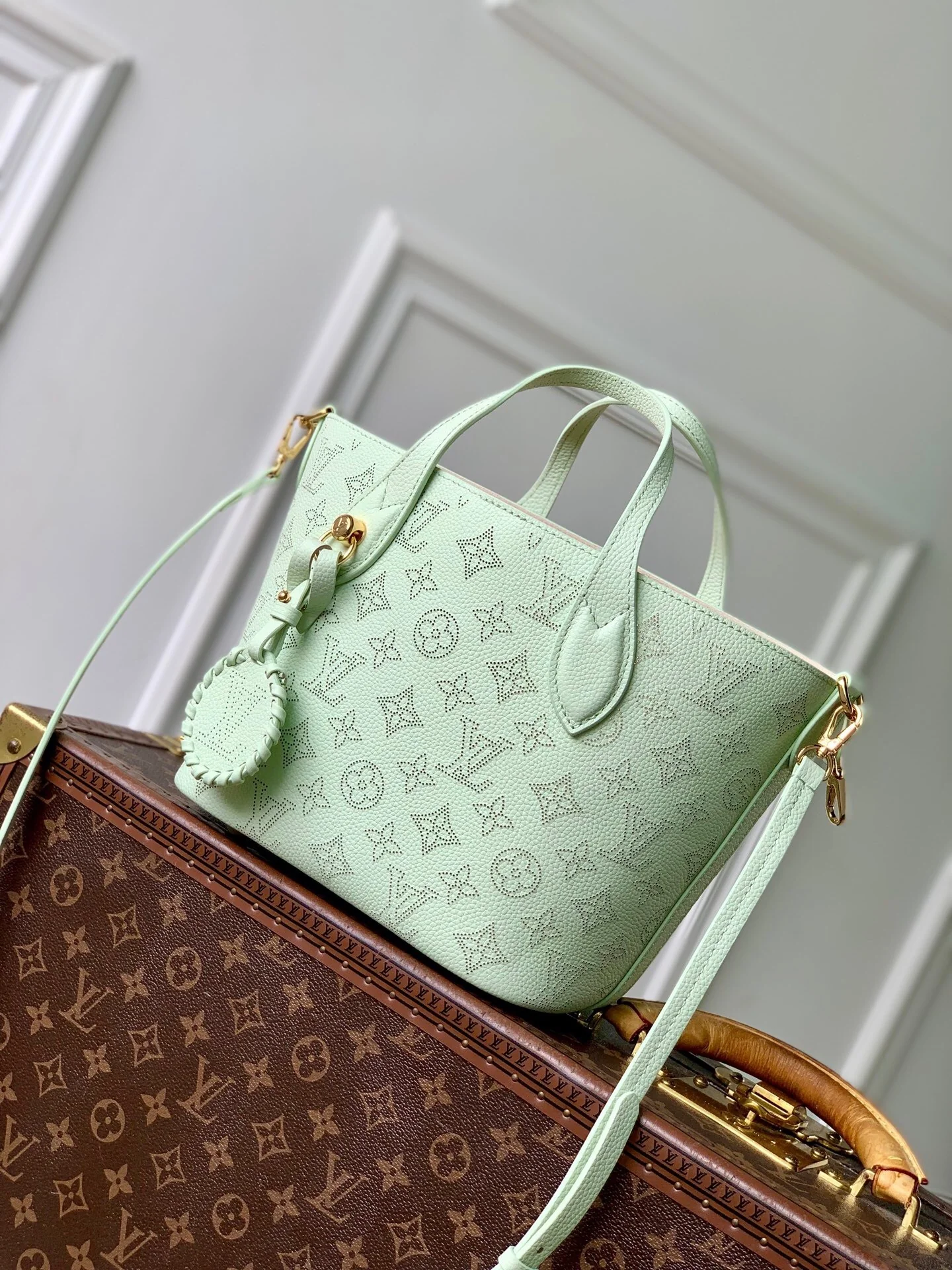 Blossom Tote - Real Leather Mini Shopper