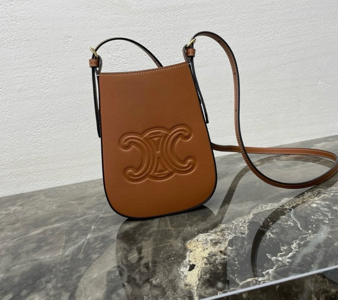 Helios Bag – Real Leather Mini Crossbody Bag
