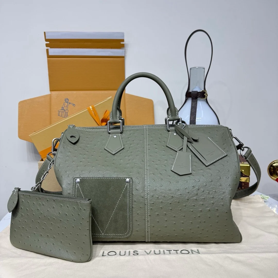 Speedy 40 Real Leather Travel Bag