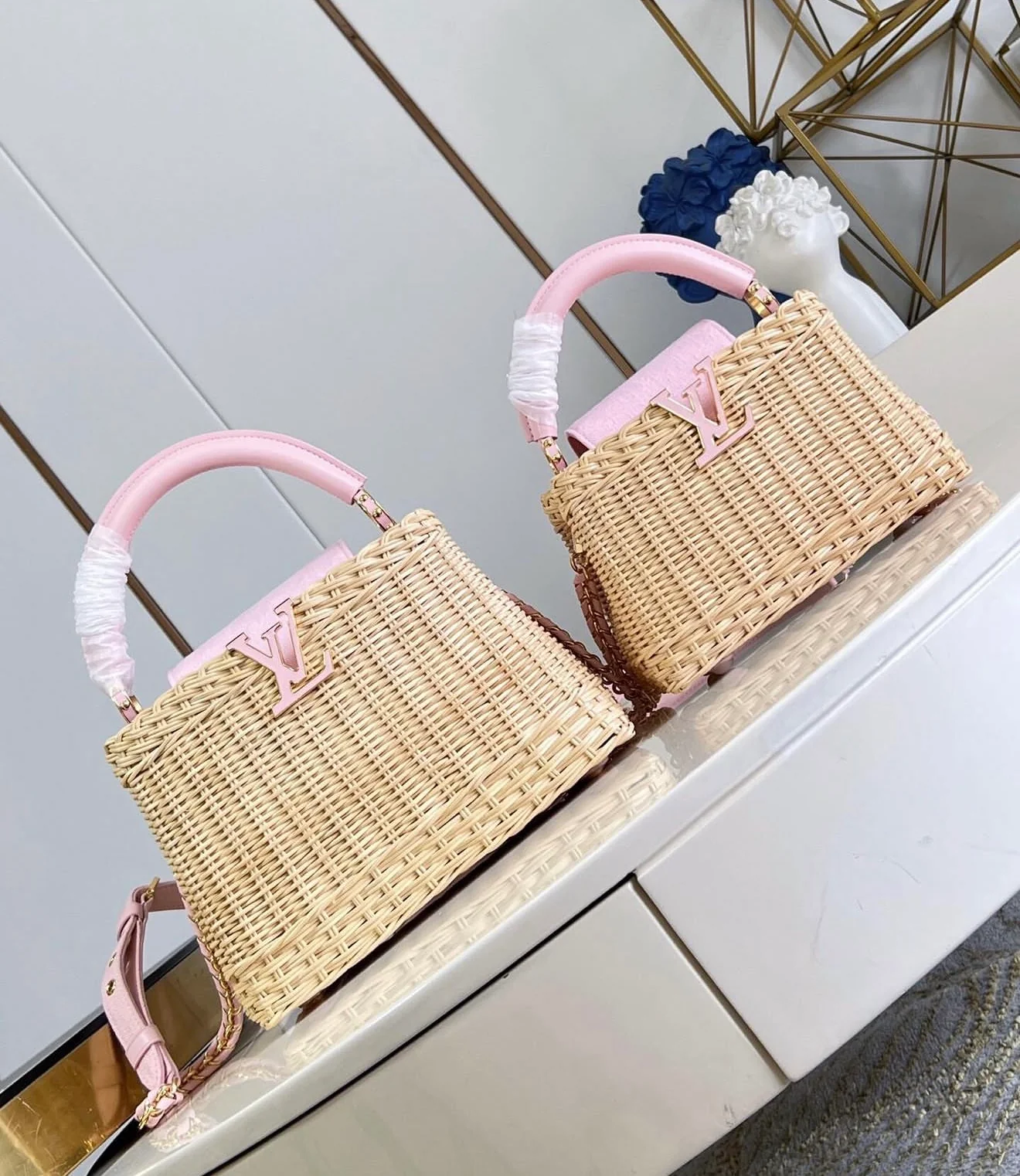 Capucines Leather Handbag - BB & Mini Sizes