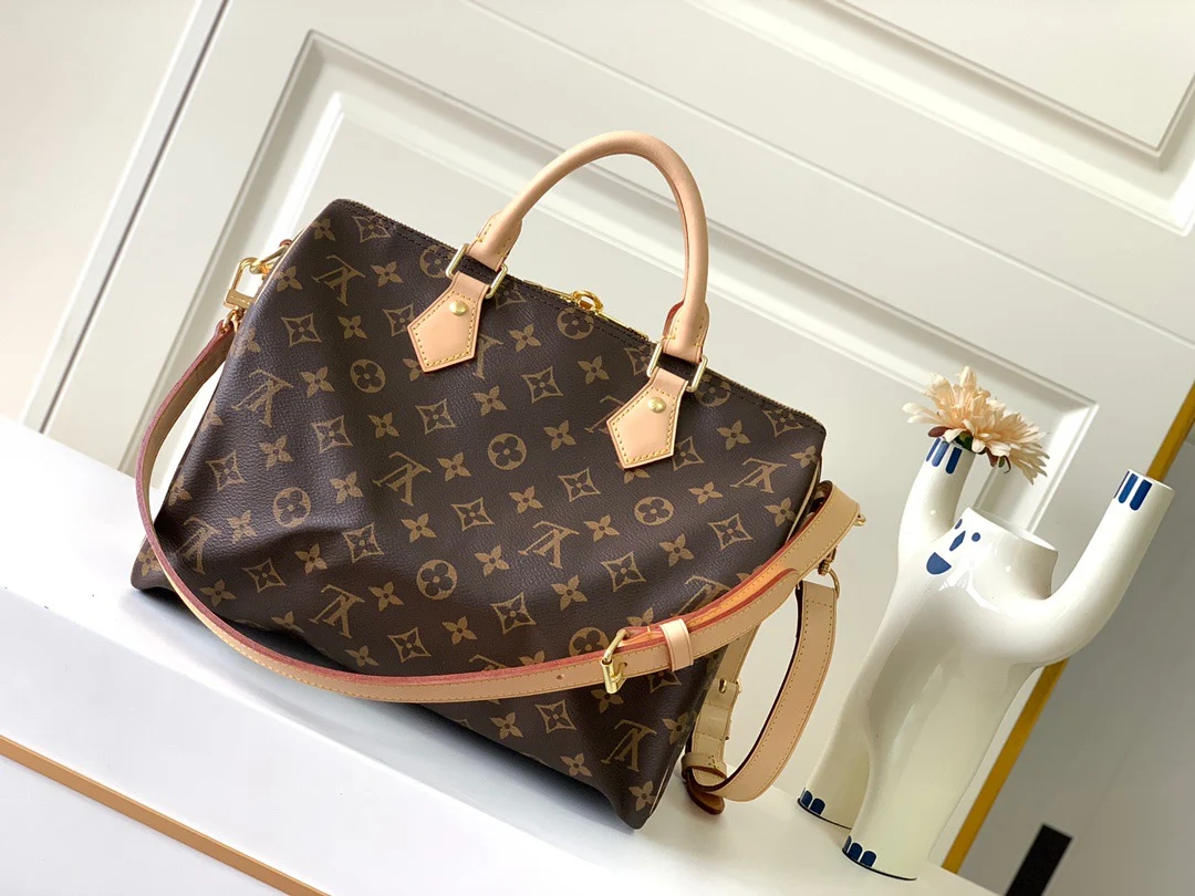 LV Crossbody Leather Bag