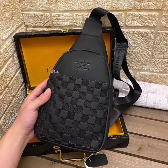 Louis Vuitton Shoulder Sling Bag - Classic Monogram Canvas, Adjustable Strap