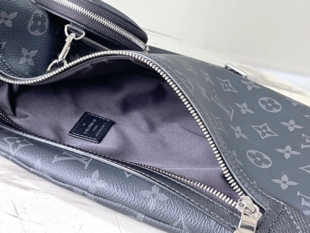 Louis Vuitton Duo Sling Bag in Black
